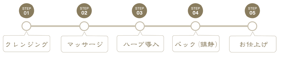 アレックスハーブ施術フェーズ